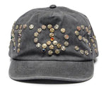 Satoshi Nakamoto Studded Wrap Hat