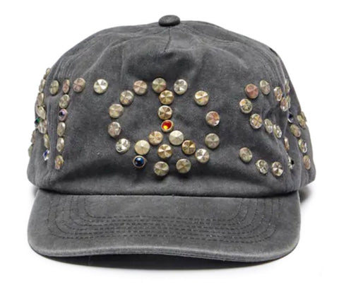 Satoshi Nakamoto Studded Wrap Hat