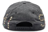 Satoshi Nakamoto Studded Wrap Hat