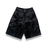 Webbed Waxed Cargo Jorts
