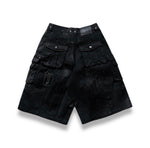 Webbed Waxed Cargo Jorts