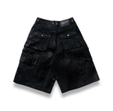Webbed Waxed Cargo Jorts