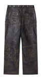 LEATHER CROXXX DENIM