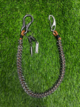 Metal Snake Spine Wallet Chain