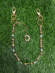 Bones and Pearls Wallet Chain