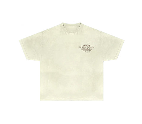 Cream/Brown Wolves Don't Sleep Tee