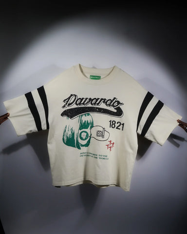 Davardo Jersey Tee Cream