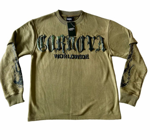 Crewneck Sweaters Olive