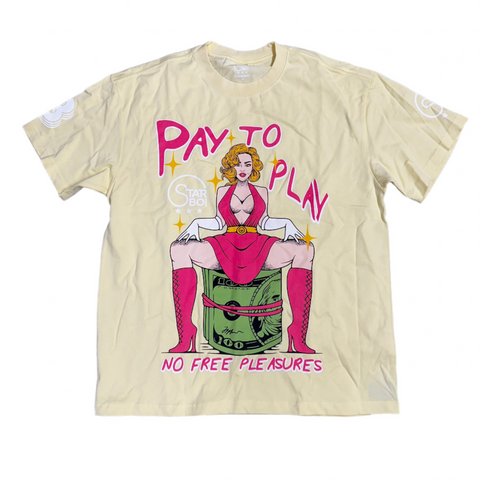 Yellow Pay To Play Tee