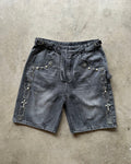 Davardo Embellished Shorts Black