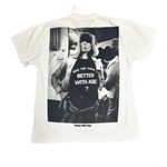 MIKE JONES WHITE TEE