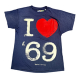 BETTER WITH AGE PURA NAVY TEE