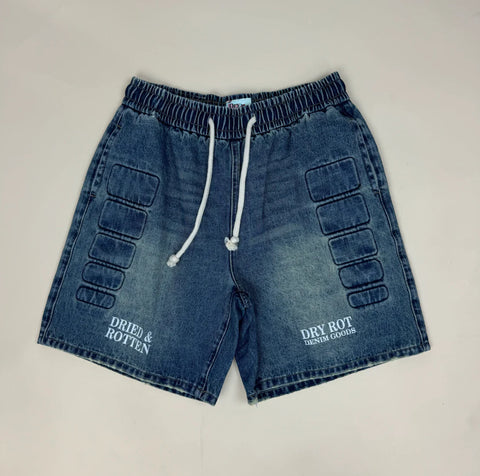 DENIM GOODS SHORT BLUE