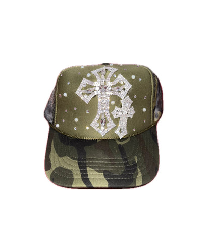 Olive Trucker Hat