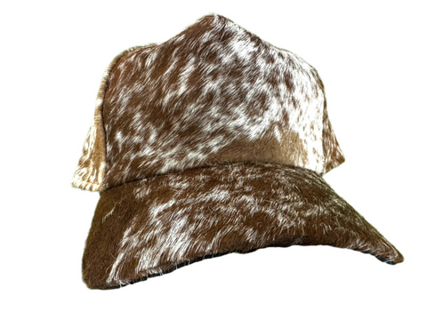 Untitled Cowhide Tan/White Cap (Version 2)
