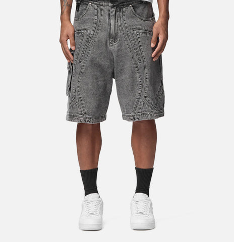 S60 Denim Cargo Shorts
