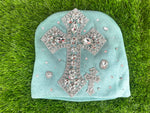 BILLIONAIRE DREAMS TURQUOISE BEANIE