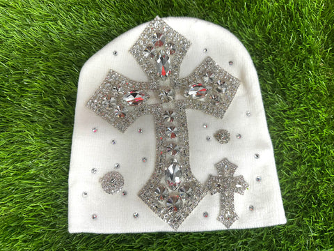 BILLIONAIRE DREAMS WHITE BEANIE