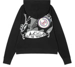 Unfamiliar People Embroidery Eye Hoodie