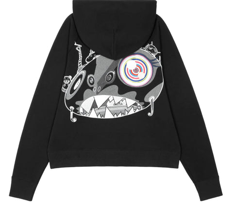 Unfamiliar People Embroidery Eye Hoodie