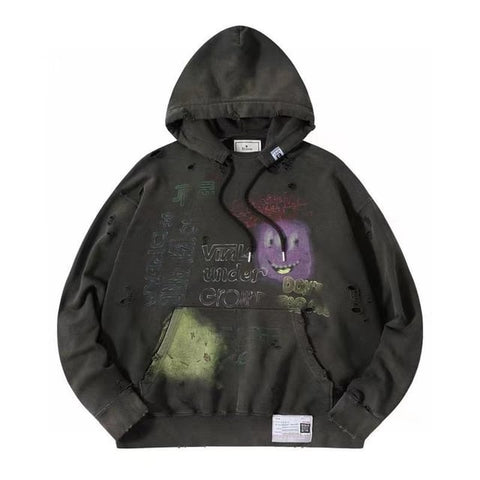 "Welcome to My Brain" Vintage-like Hoodie