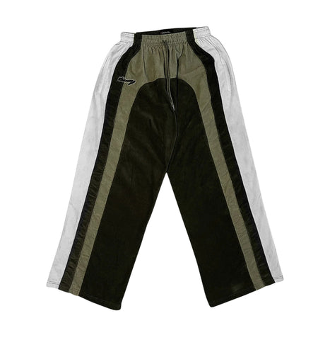 Visionary Club Radiant Aura Wide Leg Sweats White/Olive