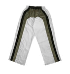 Visionary Club Radiant Aura Wide Leg Sweats White/Olive