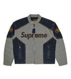 Supreme x Vanson Leathers x Cordura Cotton Jacket Denim