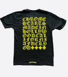 Chrome Hearts Made In Hollywood Black/Yellow Tee