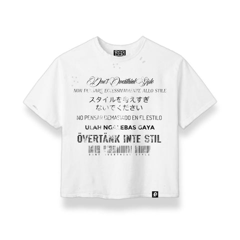Global White Tee