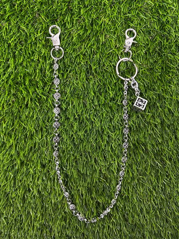 CHROME HEARTS INSPIRED W/ DICE WALLET CHAIN
