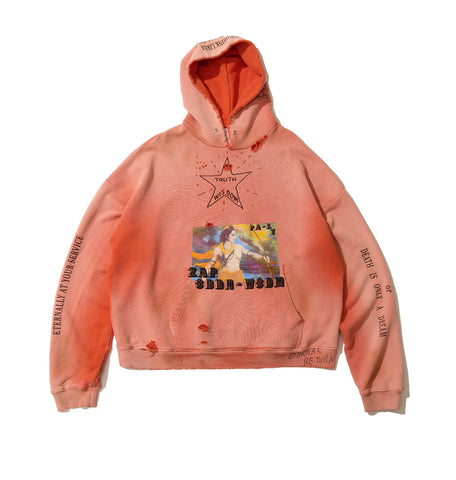 Wisdom Hooded Paly Sweatshirt