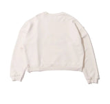 Lana Land White Paly Crewneck