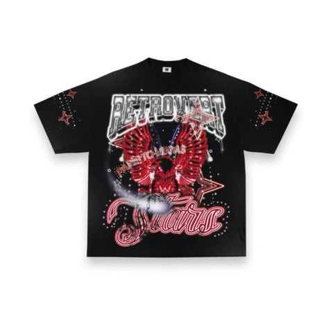 BLACK VERT CITY SHIRT