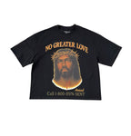 NO GREATER LOVE BLACK TEE