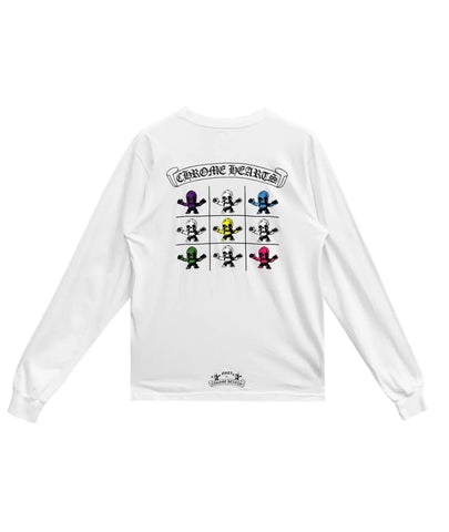 Chrome Hearts Foti White Long Sleeve Tee