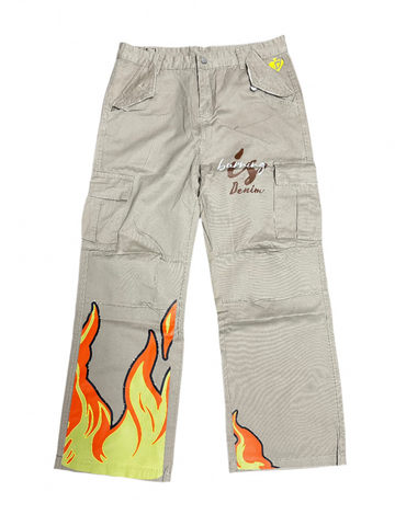 Burning Denim Cargo