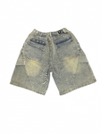 Rhinestone Vintage Blue Wash Jorts