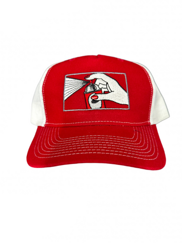 Red Paint Job Trucker Hat