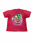 Kiss My Ass Burgundy Tee