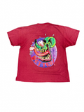 Kiss My Ass Burgundy Tee