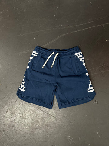 Courtside Navy Wash Shorts