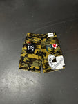 Patchwork Camo Cargo Shorts
