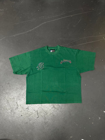 Natural Disaster Forrest Green Tee