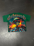 Natural Disaster Forrest Green Tee