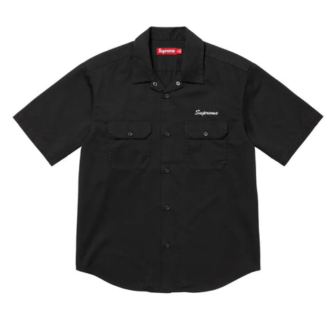 Rhinestone Pin Up S/S Work Shirt