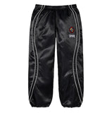 Satin Track Black Pant