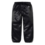 Satin Track Black Pant