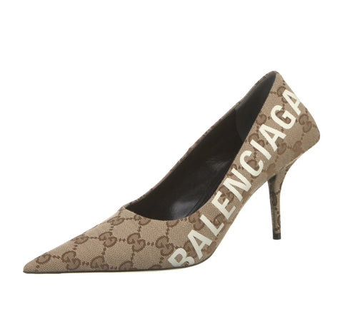 Balenciaga x Gucci The Hacker Project Knife Pumps