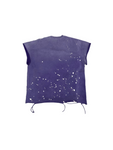 Satoshi Nakamoto Luke Sleeveless Purple Tee
